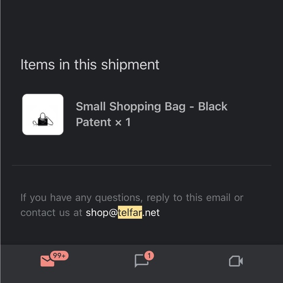 New Telfar Small Black Patent Leather - Picture 7 of 7